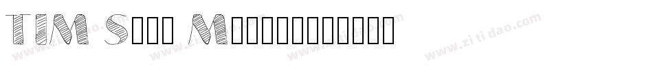 TIM Sans Medium字体转换